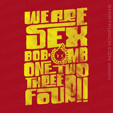 Load image into Gallery viewer, Daily_Deal_Shirts Magnets / 3"x3" / Red 1234 Omb