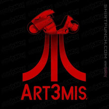 Load image into Gallery viewer, Shirts Magnets / 3"x3" / Black Art3mis