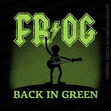 Load image into Gallery viewer, Daily_Deal_Shirts Magnets / 3"x3" / Black Back In Green