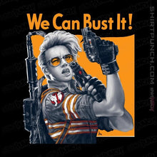 Load image into Gallery viewer, Shirts Magnets / 3"x3" / Black We Can Bust It