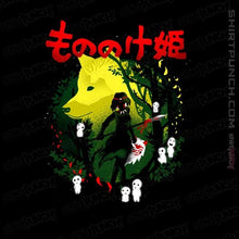 Load image into Gallery viewer, Shirts Magnets / 3"x3" / Black Princess Of The Forest