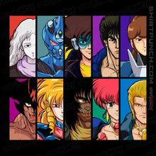 Load image into Gallery viewer, Daily_Deal_Shirts Magnets / 3"x3" / Black Anime OVA VS. Anime OVA