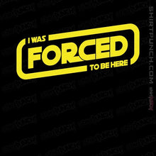 Load image into Gallery viewer, Secret_Shirts Magnets / 3"x3" / Black Forced To Be Here