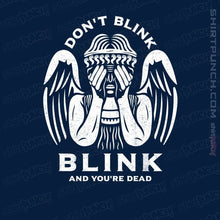 Load image into Gallery viewer, Secret_Shirts Magnets / 3"x3" / Navy Don't Blink, Blink And You're...