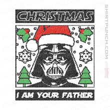 Load image into Gallery viewer, Shirts Magnets / 3"x3" / White Father Christmas