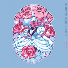 Load image into Gallery viewer, Shirts Magnets / 3"x3" / Powder Blue Made Of Love