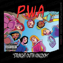 Load image into Gallery viewer, Daily_Deal_Shirts Magnets / 3"x3" / Black Straight Outta Kingdom