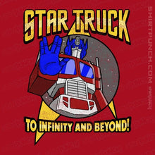 Load image into Gallery viewer, Secret_Shirts Magnets / 3"x3" / Red Startruck