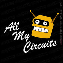 Load image into Gallery viewer, Secret_Shirts Magnets / 3"x3" / Black All My Circuts