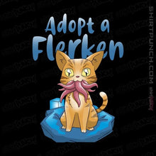 Load image into Gallery viewer, Shirts Magnets / 3&quot;x3&quot; / Black Adopt A Flerken
