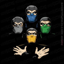 Load image into Gallery viewer, Shirts Magnets / 3"x3" / Black Mortal Rhapsody