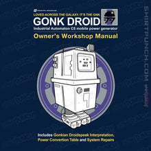 Load image into Gallery viewer, Daily_Deal_Shirts Magnets / 3"x3" / Navy Gonk Manual