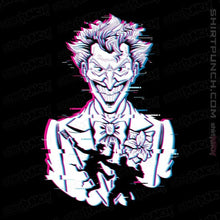 Load image into Gallery viewer, Secret_Shirts Magnets / 3"x3" / Black Glitched Joker