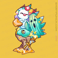 Load image into Gallery viewer, Shirts Magnets / 3"x3" / Daisy Magical Silhouettes - Chocobo