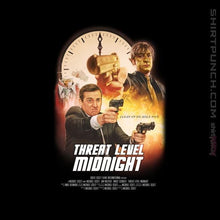 Load image into Gallery viewer, Shirts Magnets / 3&quot;x3&quot; / Black Threat Level Midnight
