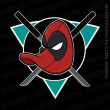 Load image into Gallery viewer, Shirts Magnets / 3"x3" / Black Mighty Dead Ducks