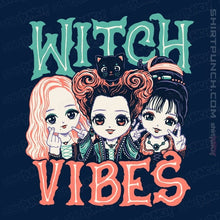 Load image into Gallery viewer, Daily_Deal_Shirts Magnets / 3"x3" / Navy Witch Vibes