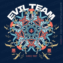Load image into Gallery viewer, Daily_Deal_Shirts Magnets / 3"x3" / Navy Evil Team