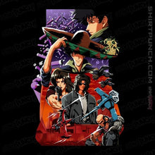 Load image into Gallery viewer, Shirts Magnets / 3"x3" / Black Asteroid Blues