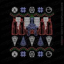 Load image into Gallery viewer, Shirts Magnets / 3"x3" / Black Christmas On The Dark Side