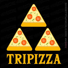 Load image into Gallery viewer, Shirts Magnets / 3"x3" / Black TriPizza