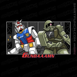 Shirts Magnets / 3"x3" / Black Gundamn