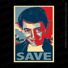 Load image into Gallery viewer, Shirts Magnets / 3"x3" / Black Save Ferris
