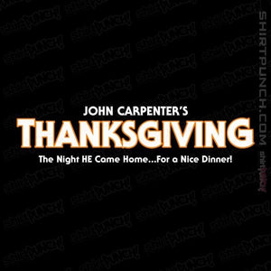 Daily_Deal_Shirts Magnets / 3"x3" / Black Carpenter's Thanksgiving