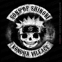Load image into Gallery viewer, Shirts Magnets / 3&quot;x3&quot; / Black Sons Of Shinobi
