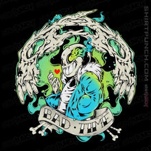 Load image into Gallery viewer, Secret_Shirts Magnets / 3"x3" / Black Bad Time!