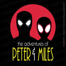 Load image into Gallery viewer, Secret_Shirts Magnets / 3"x3" / Black Adventures Of Peter and Miles