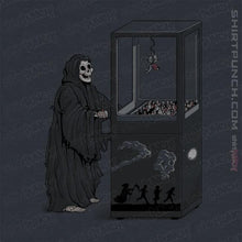 Load image into Gallery viewer, Shirts Magnets / 3"x3" / Dark Heather Death Is Random