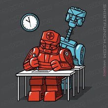 Load image into Gallery viewer, Secret_Shirts Magnets / 3"x3" / Charcoal Robot Exam