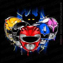 Load image into Gallery viewer, Shirts Magnets / 3"x3" / Black Morphin' Time
