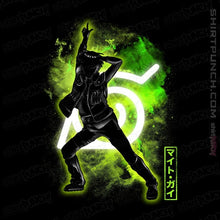 Load image into Gallery viewer, Shirts Magnets / 3"x3" / Black Cosmic Might Guy