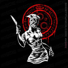 Load image into Gallery viewer, Shirts Magnets / 3"x3" / Black Silent Hill Nurse