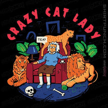 Load image into Gallery viewer, Daily_Deal_Shirts Magnets / 3"x3" / Black Cat Lady