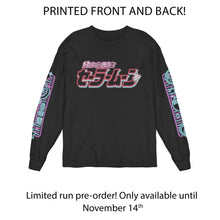 Load image into Gallery viewer, Daily_Deal_Shirts Magnets / 3"x3" / Black Sailor Neon Long Sleeve