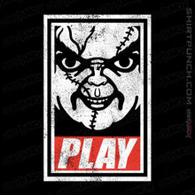 Load image into Gallery viewer, Shirts Magnets / 3"x3" / Black Play