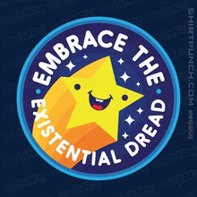 Load image into Gallery viewer, Shirts Magnets / 3"x3" / Navy Existential Dread