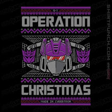 Load image into Gallery viewer, Shirts Magnets / 3"x3" / Black Operation Christmas