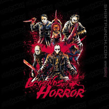 Load image into Gallery viewer, Shirts Magnets / 3"x3" / Black Legend of Horror