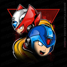 Load image into Gallery viewer, Shirts Magnets / 3"x3" / Black X vs Z