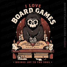 Load image into Gallery viewer, Daily_Deal_Shirts Magnets / 3"x3" / Black I Love Board Games