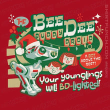 Load image into Gallery viewer, Daily_Deal_Shirts Magnets / 3"x3" / Red Buddy Droid