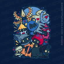 Load image into Gallery viewer, Shirts Magnets / 3"x3" / Navy Heartless