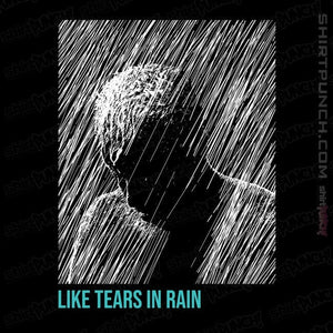 Daily_Deal_Shirts Magnets / 3"x3" / Black Like Tears In Rain