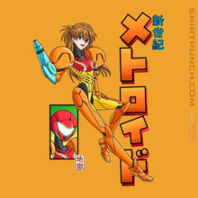 Load image into Gallery viewer, Daily_Deal_Shirts Magnets / 3"x3" / Gold Neon Genesis Metroid