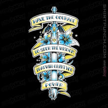 Load image into Gallery viewer, Daily_Deal_Shirts Magnets / 3"x3" / Black Vintage Sword