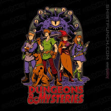 Load image into Gallery viewer, Daily_Deal_Shirts Magnets / 3"x3" / Black Dungeons & Mysteries